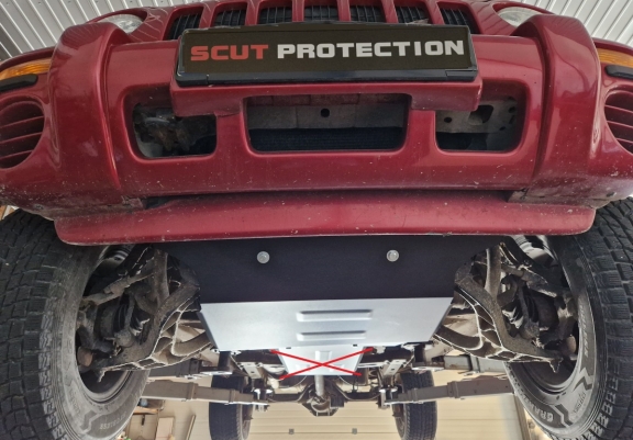 Protection sous moteur et de la boîte de vitesse Jeep Cherokee - KJ