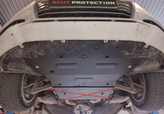 Protection sous moteur et de la radiateur Audi A4  B9