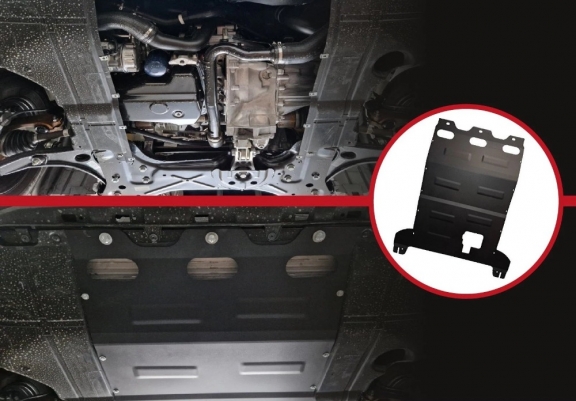 Protection sous moteur et de la boîte de vitesse Fiat Ducato