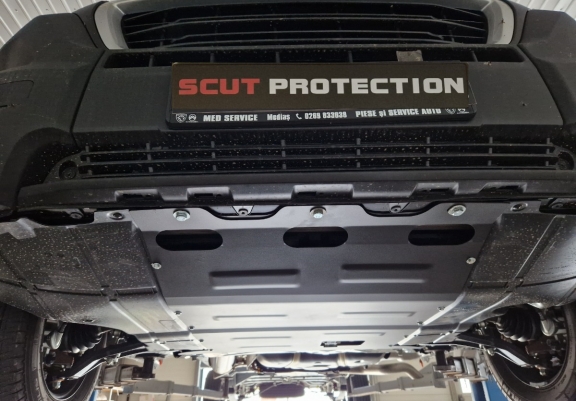 Aluminium protection sous moteur et de la boîte de vitesse Citroen Jumper