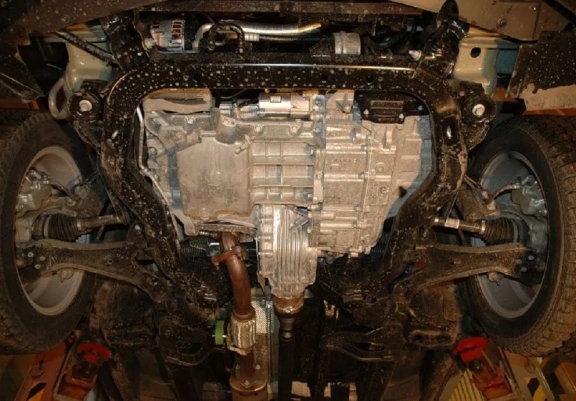 Protection sous moteur et de la boîte de vitesse Chevrolet Captiva