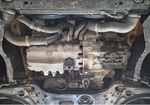Protection sous moteur et de la boîte de vitesse VW Caddy
