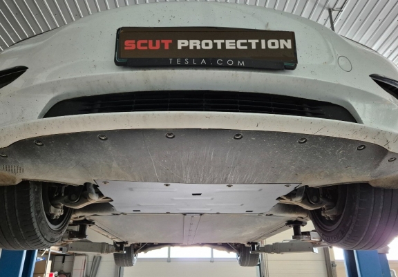 Protection sous moteur électrique avant pour Tesla Model Y AWD