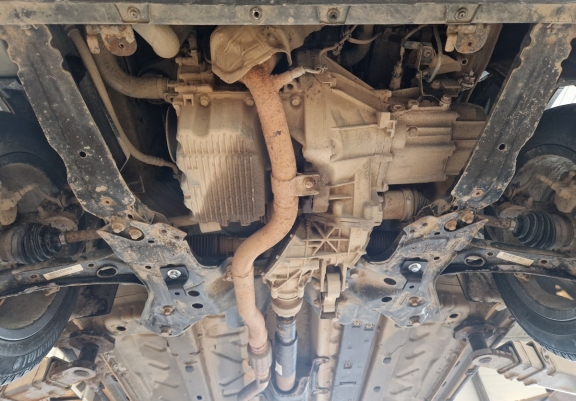 Protection sous moteur et de la boîte de vitesse Fiat Panda 4x2