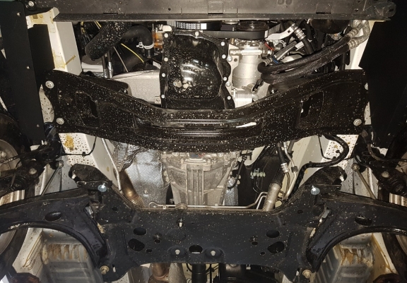 Protection sous moteur et de la boîte de vitesse Ford Transit Custom