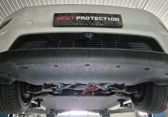 Protection moteur électrique avant en aluminium – Tesla model Y