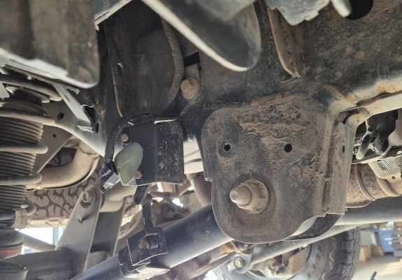 Tôle de protection en aluminium du capteur de bras de suspension arrière Ford Ranger Raptor